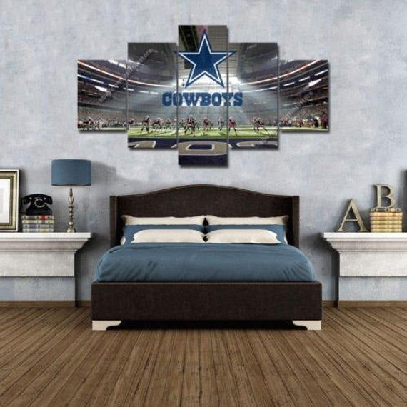 Dallas Cowboys Rough Look Wall Canvas 2 – SportsDexter