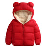 Image of Hooded coat winter cute jacket outerwear - BlueArtDecor