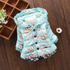 Image of Hooded coat winter cute jacket outerwear - BlueArtDecor