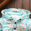 Image of Hooded coat winter cute jacket outerwear - BlueArtDecor