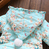 Image of Hooded coat winter cute jacket outerwear - BlueArtDecor