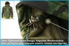 Image of Men's Military Camouflage Fleece Jacket Army Tactical Clothing