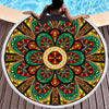 Image of Bohemian Mandala Microfiber Round Beach Towels