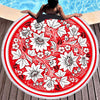 Image of Bohemian Mandala Microfiber Round Beach Towels