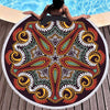 Image of Bohemian Mandala Microfiber Round Beach Towels
