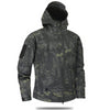Image of Men's Military Camouflage Fleece Jacket Army Tactical Clothing