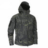 Image of Men's Military Camouflage Fleece Jacket Army Tactical Clothing