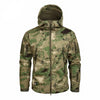 Image of Men's Military Camouflage Fleece Jacket Army Tactical Clothing