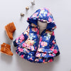 Image of Hooded coat winter cute jacket outerwear - BlueArtDecor