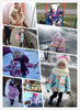 Image of Hooded coat winter cute jacket outerwear - BlueArtDecor