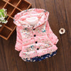 Image of Hooded coat winter cute jacket outerwear - BlueArtDecor