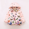 Image of Hooded coat winter cute jacket outerwear - BlueArtDecor