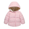 Image of Hooded coat winter cute jacket outerwear - BlueArtDecor