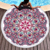 Image of Bohemian Mandala Microfiber Round Beach Towels