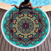 Image of Bohemian Mandala Microfiber Round Beach Towels