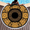Image of Bohemian Mandala Microfiber Round Beach Towels