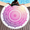 Image of Bohemian Mandala Microfiber Round Beach Towels