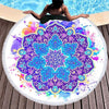 Image of Bohemian Mandala Microfiber Round Beach Towels