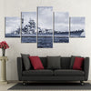 Image of Aircraft Carrier Wall Art Canvas Printing Decor