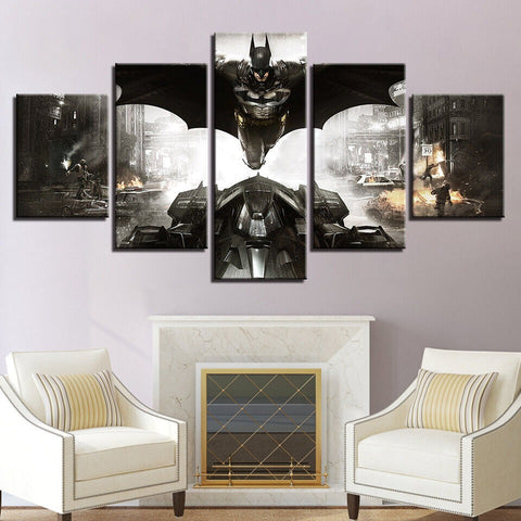 Batman Fighting Movies Wall Art Canvas Printing Decor
