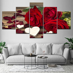 Beautiful Roses Flower Wall Art Canvas Printing Decor