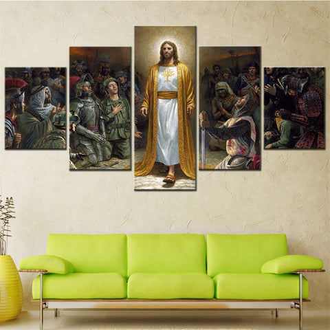 Christian Jesus Christ Religion Wall Art Canvas Printing Decor