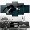 Image of Eagle Flying Bird Wall Art Canvas Printing Decor