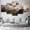 Image of Elder Scrolls 4 Skyrim Game Wall Art Canvas Printing Decor