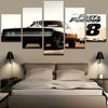Image of FAST AND FURIOUS CAR Sport Cars Wall Art Canvas Printing Decor