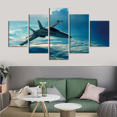 Fighter Aircraft Wall Art Canvas Printing Decor