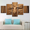 Image of Jesus Christ Crucifixion And Angel Wall Art Canvas Printing Decor