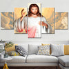 Image of Jesus Portrait Christian Wall Art Canvas Printing Decor