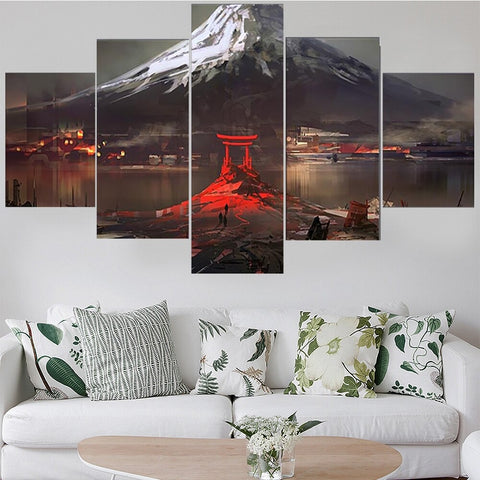 Landscape Mountain Fuji Japan Wall Art Canvas Printing Decor