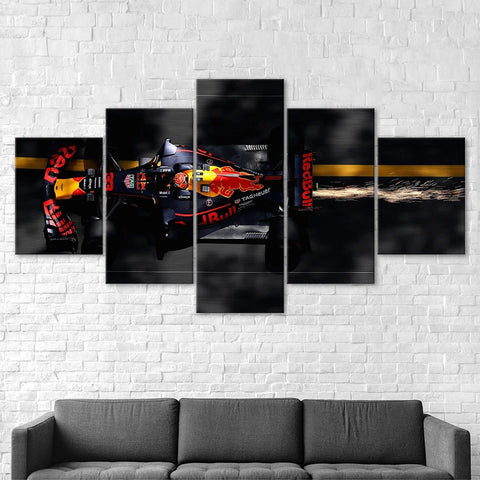 Max Verstappen F1 Racing Wall Art Canvas Printing Decor
