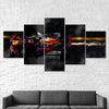Image of Max Verstappen F1 Racing Wall Art Canvas Printing Decor