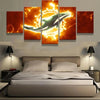 Image of Miami Dolphins Sports Canvas Print Wall Decor Art
