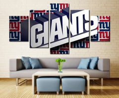 New York Giants Sports Team Wall Art Decor Canvas Printing