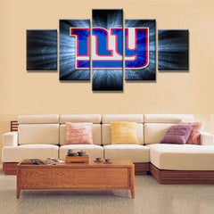 New York Giants Sports Wall Art Home Decor Canvas Print