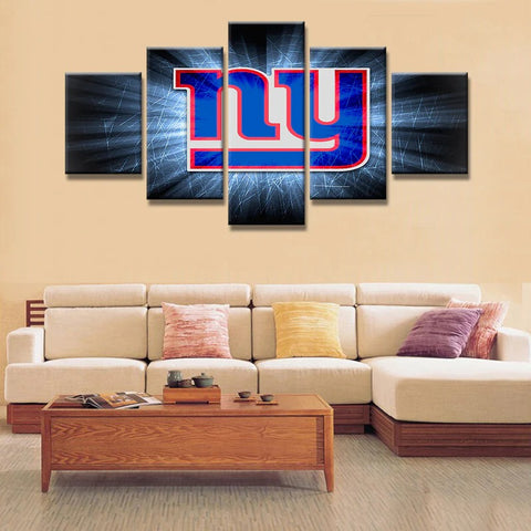 New York Giants Sports Wall Art Home Decor Canvas Print