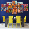 Image of One Piece Animation Characters Wall Art Canvas Printing Decor
