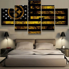 Pittsburgh Steelers American Wall Art Decor Canvas Printing