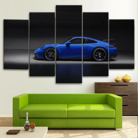 Porsche 911 GT3 Racing Wall Art Canvas Printing Decor