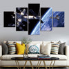 Image of Satellite In Space Wall Art Canvas Printing Decor