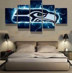 Seattle Seahawks Sports Wall Art Decor Canvas Printing