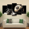 Image of Soccer Shoes Wall Art Canvas Printing Decor