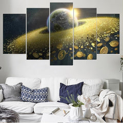 Space Universe Landscape Wall Art Canvas Printing Decor