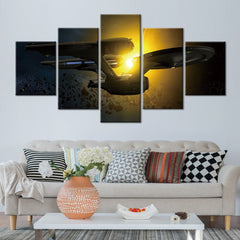 Spacecraft Wall Art Canvas Printing Decor