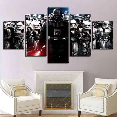 Star Wars Darth Vader Movie Characters Wall Art Canvas Printing Decor