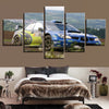 Image of Subaru Impreza Sports Car Wall Art Canvas Printing Decor