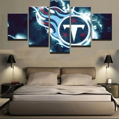 Tennessee Titans Sports Canvas Print Wall Decor Art